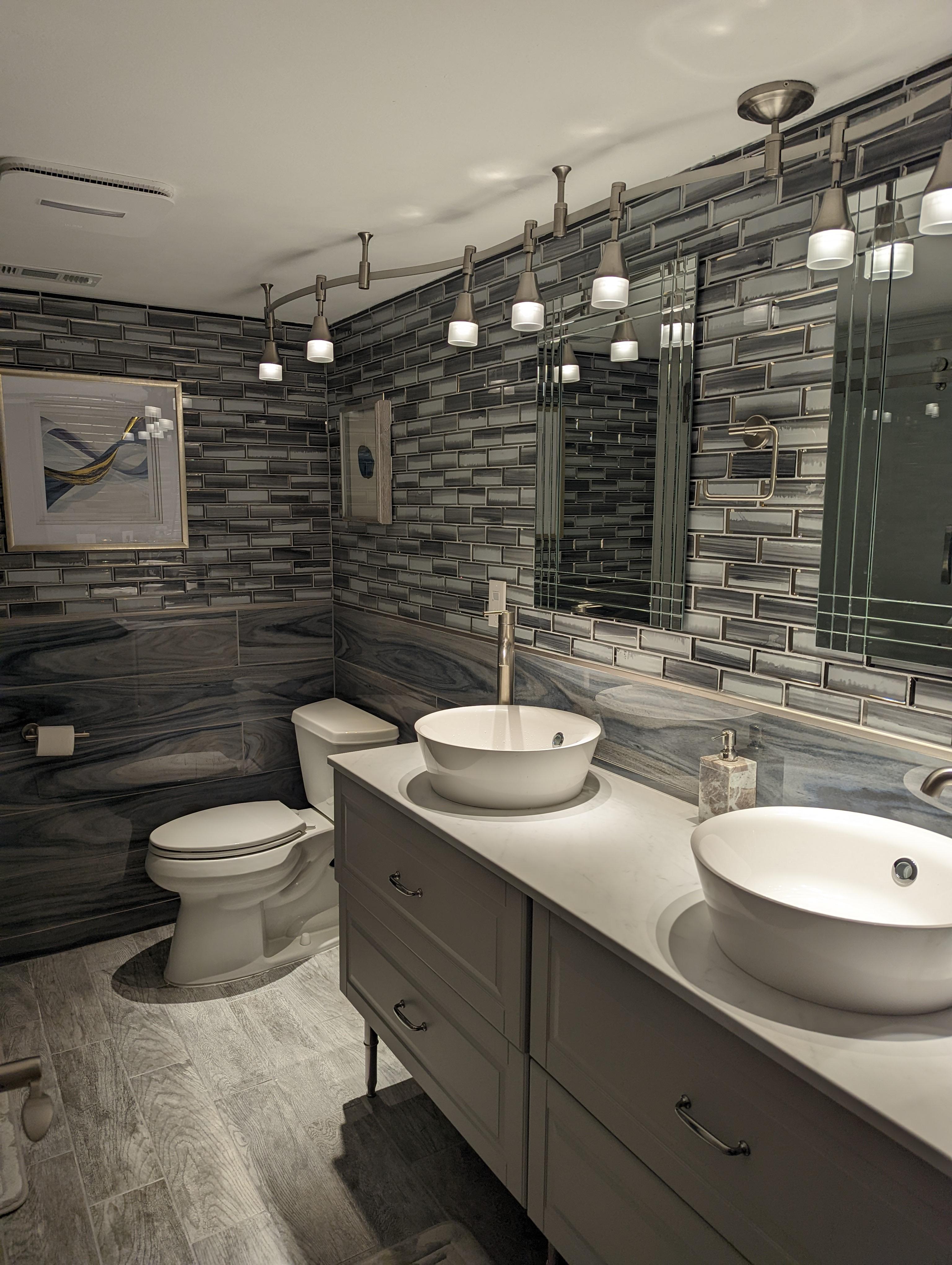 Alta Hills basement bathroom remodel
